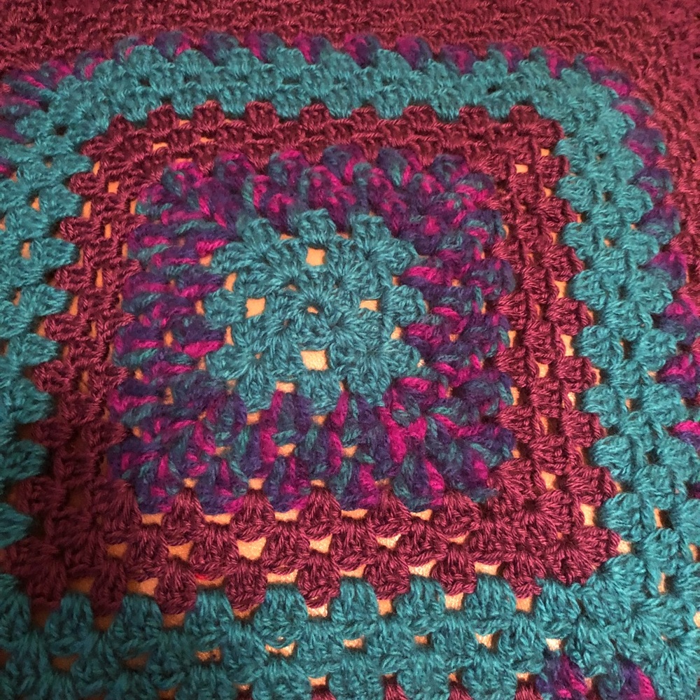 knitted blanket